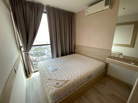 Special Price 💗ให้เช่า Ideo Mobi Sathorn ห้องสไตล์ Duplex ตกแต่งพร้อมอยู่ ชั้นสูง วิวเมือง DS2745 | Line @Dstay