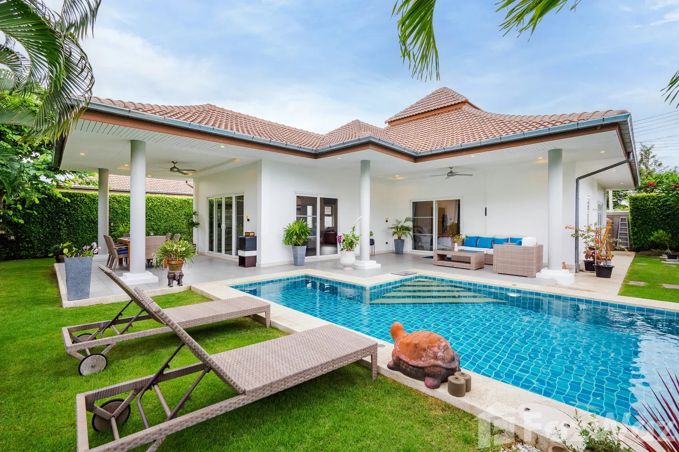 รูป ขาย วิลล่า 3 ห้องนอน ในโครงการ มะลิ เพรสทีจ 6173557 - รูปที่ 1/56