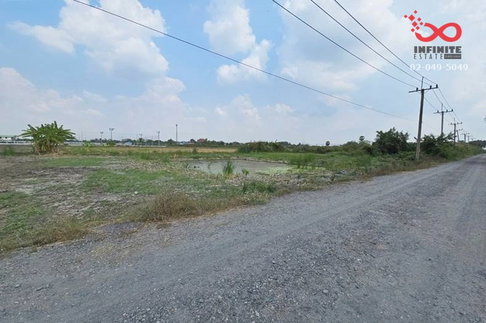 ขายที่ดินเปล่า 1 ไร่เศษ ถนนร่วมพัฒนา ลำต้อยติ่ง หนองจอก