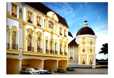 เช่าทาวน์โฮม ถนนสาธุประดิษฐ์ : ให้เช่าทาวน์โฮม บ้านกลางกรุง Grand Vienna พระราม 3 ตกแต่งสไตล์ยุโรป (Rt-01)