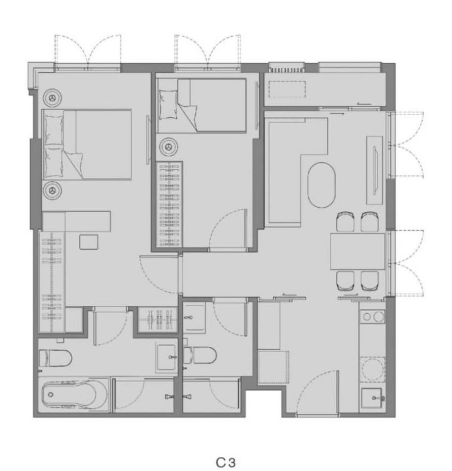 รูป ให้เช่าคอนโด Chapter Thonglor 25 2 ห้องนอน ใกล้ BTS ทองหล่อ (Rt-01) - รูปที่ 15/29
