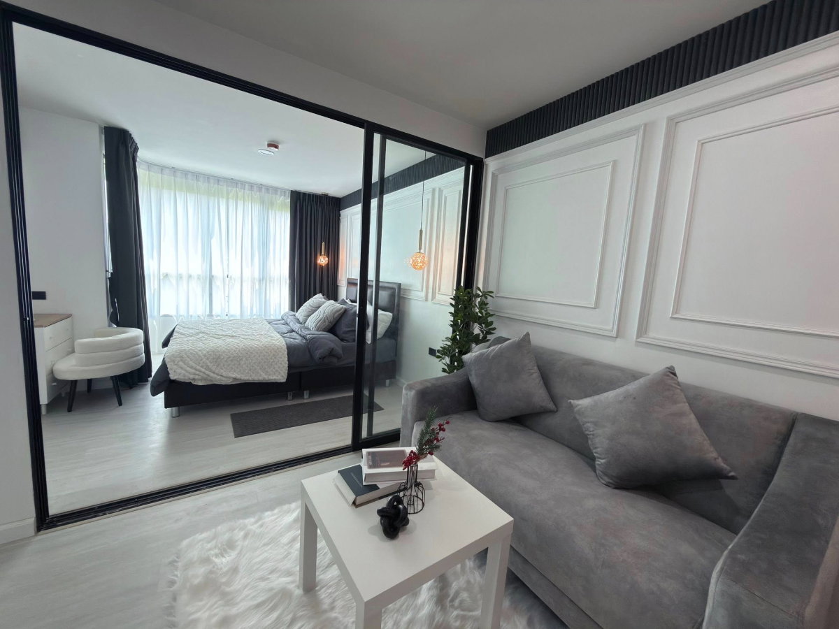 รูป MT-0392 -คอนโดเช่า Centrio Condo วิวนอกฝั่งเซ็นทรัลฟลอเรสต้าสวยมาก คอนโดอยู่ชั้น 8 - รูปที่ 8/12