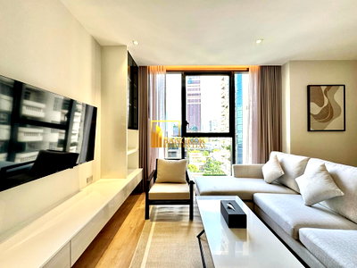 Apartment building for rent Metropolitan Electricity Authority : Modern 2 Bed Serviced Apartment in Asoke Area - BR30290SA