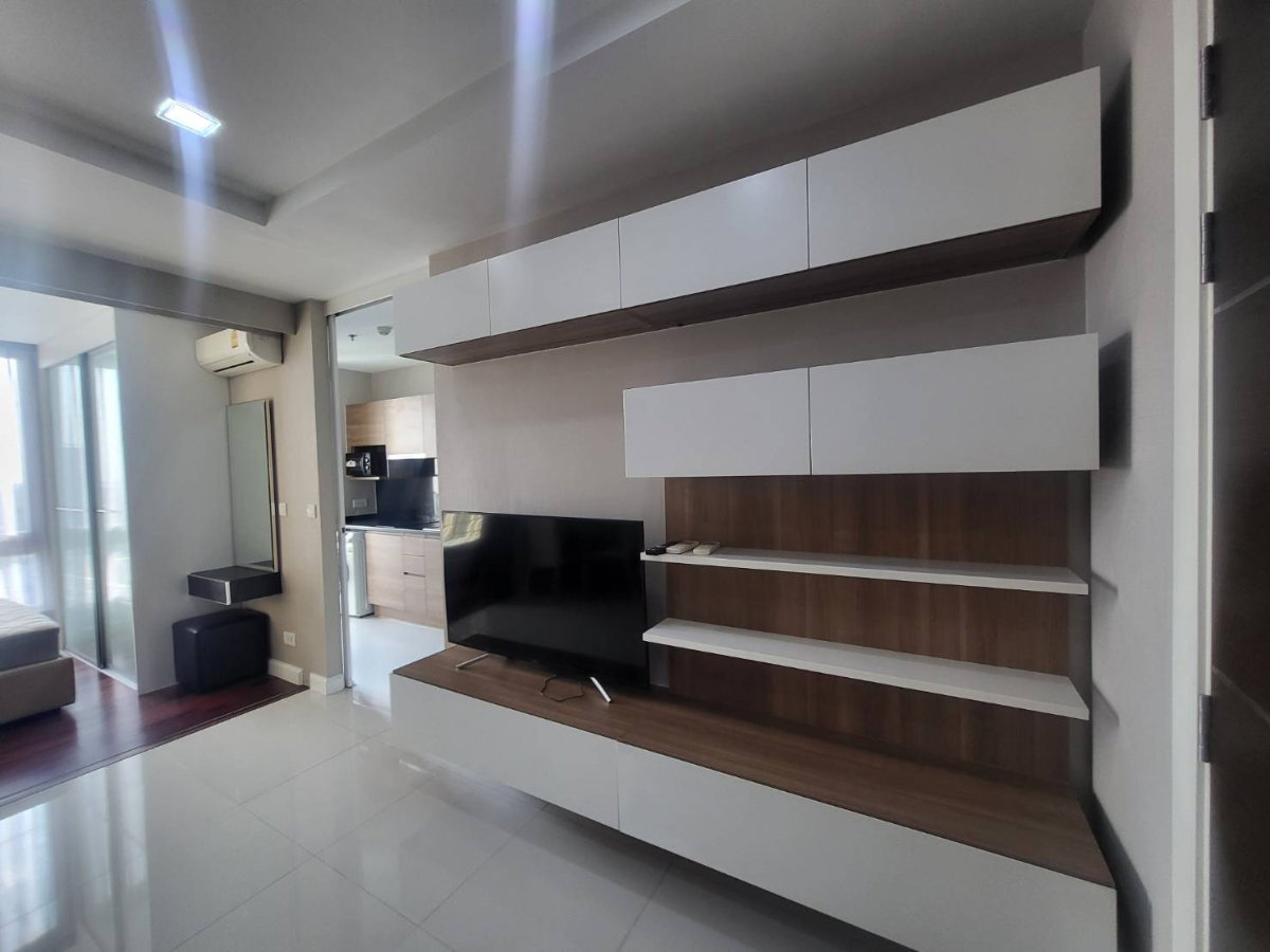 รูป ให้เช่า คอนโด Metropolis Samrong แบบ 1 ห้องนอน 35 ตร.ม ห้องกว้าง แบ่งเป็นสัดส่วน ติด BTS สำโรง เพียง 12,000 บ/ด - รูปที่ 3/8