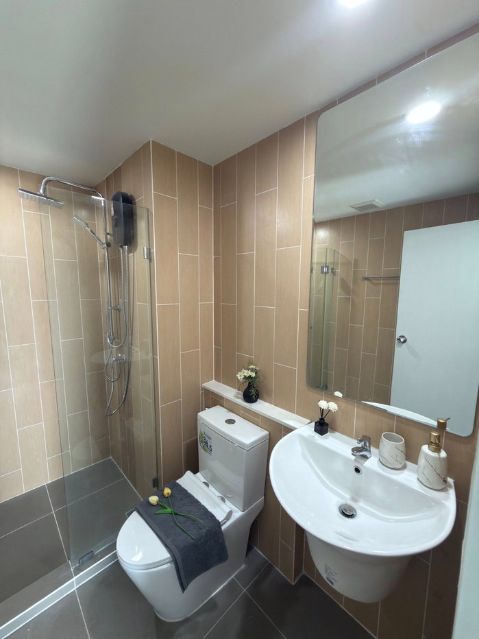 รูป MT-0392 -คอนโดเช่า Centrio Condo วิวนอกฝั่งเซ็นทรัลฟลอเรสต้าสวยมาก คอนโดอยู่ชั้น 8 - รูปที่ 10/12