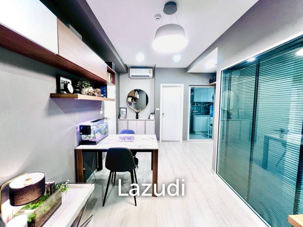 รูป 46 sqm 2 Bedroom Condo on High Floor in Huai Khwang Bangkok - รูปที่ 2/8