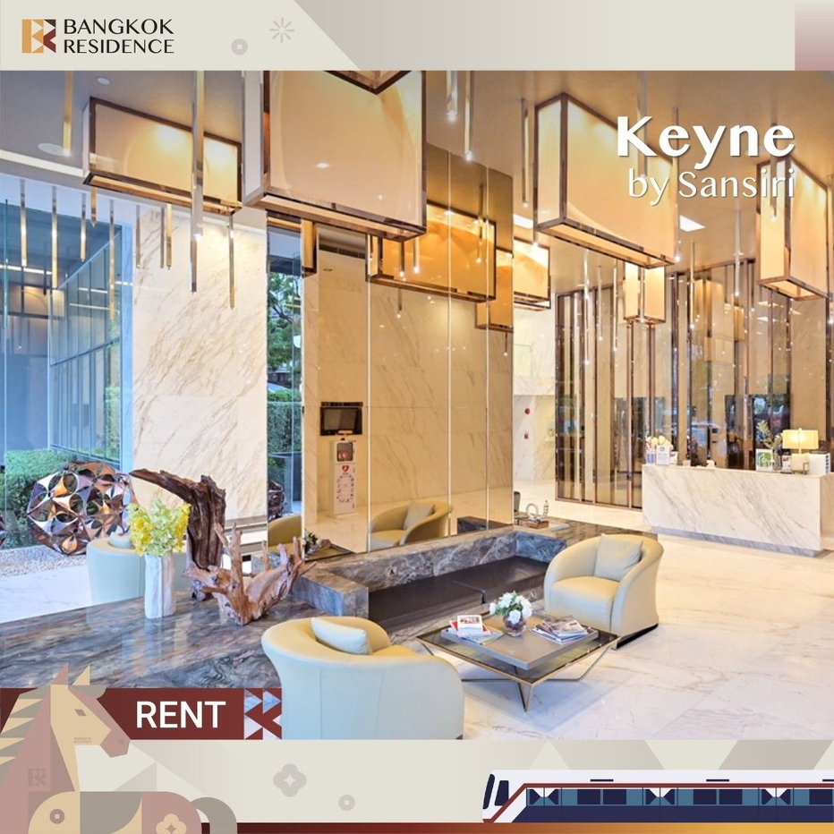 รูป เช่าคอนโด 💘 Keyne by Sansiri ใกล้ BTS ทองหล่อ 30K 1นอน 46.54ตรม 💸 ห้องกว้าง ราคาดีสุด - รูปที่ 1/5
