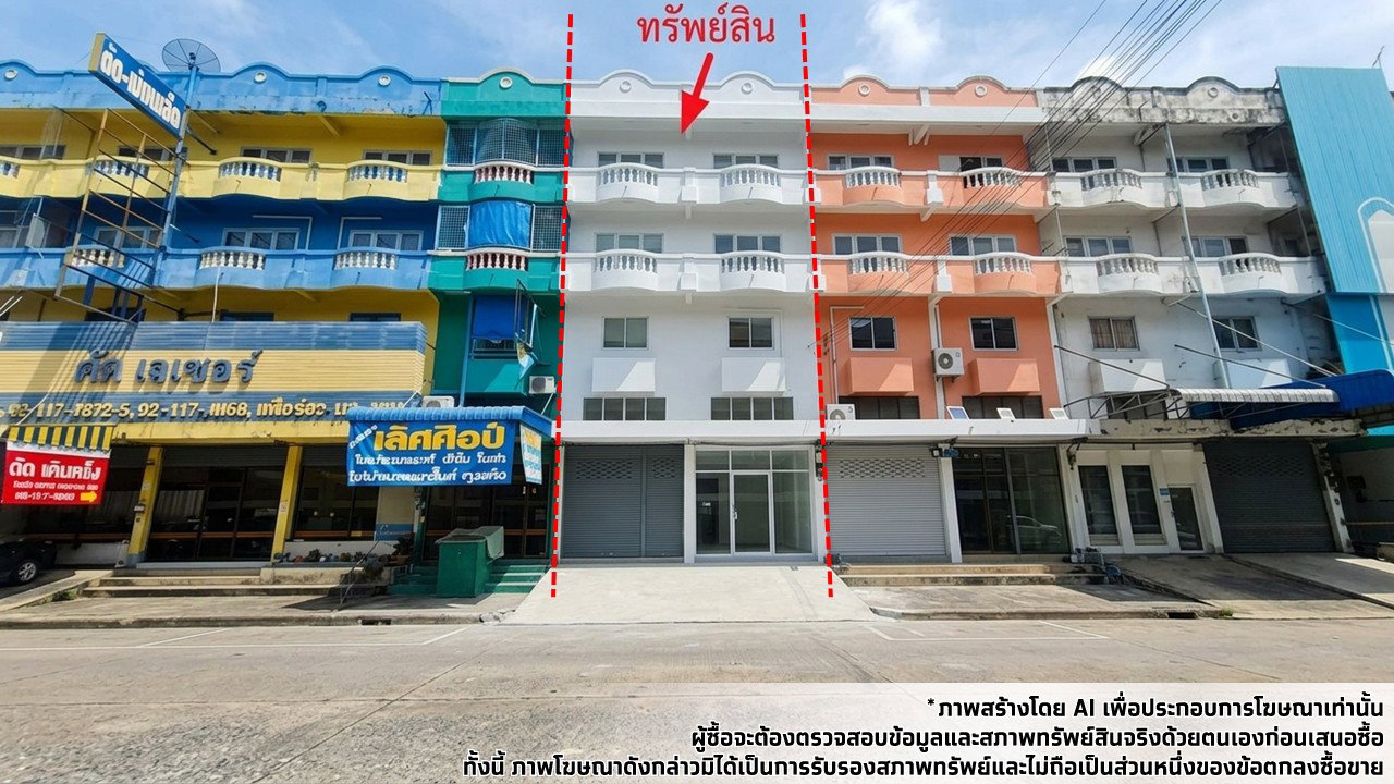 รูป อาคารพาณิชย์ 51.2 ตร.วา อำเภอบางพลี จังหวัดสมุทรปราการ 9.3M - รูปที่ 15/18