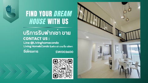 ขายคอนโด Eastwood park onnut 36 ห้องสวยตกแต่งครบ 2 ห้องนอน duplex  เดินทางสะดวก ใกล้รถไฟฟ้า 𝐁𝐓𝐒 อ่อนนุช, 𝐌𝐑𝐓 ศรีนุช-SW003600