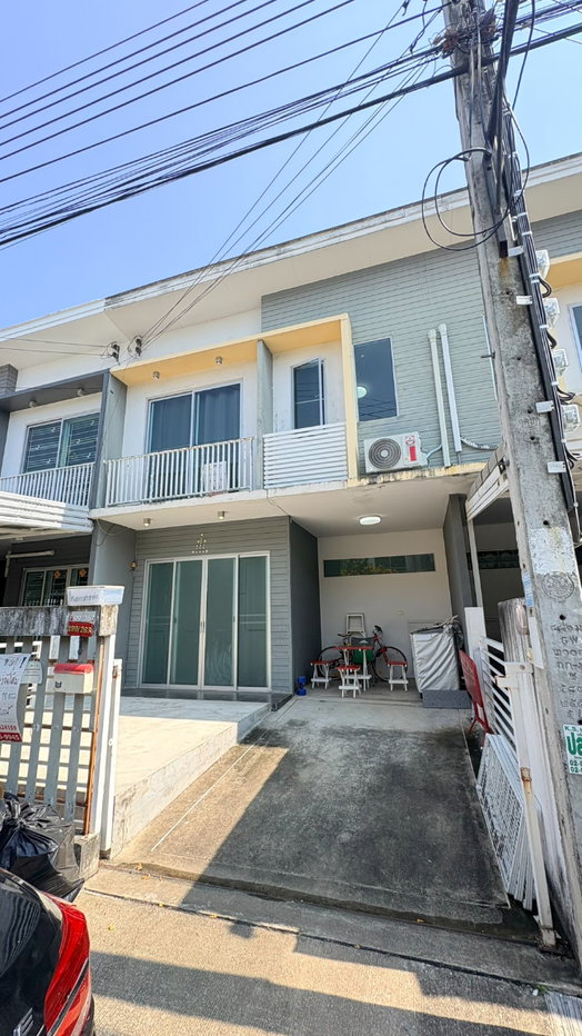 picture Townhome for Sale The Connect Kaset-Navamin (Prasert-Manukitch 48) Price 2.5 MB Land Size 18.2 Sq.wah 2 Floors Village View - 3/17