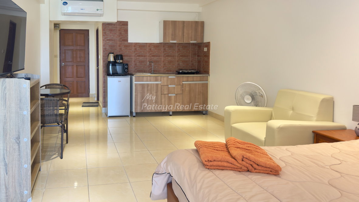 รูป 🛏️ Studio - 🛁 1 ห้องน้ำ - 🏙️ City View - 🌏 ชื่อชาวต่างชาติ - 🏢 Jomtien Beach Condominium Pattaya - รหัส: JBC18 - รูปที่ 7/11