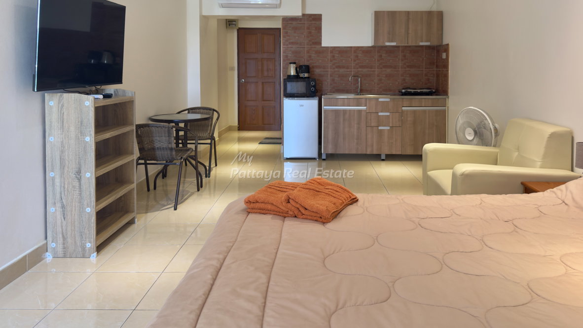 รูป 🛏️ Studio - 🛁 1 ห้องน้ำ - 🏙️ City View - 🌏 ชื่อชาวต่างชาติ - 🏢 Jomtien Beach Condominium Pattaya - รหัส: JBC18 - รูปที่ 9/11