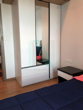 🚩 For rent condo THE BASE SUKHUMVIT 77 Building A, Floor 22,1 bed room, Room size 30.00 sqm
