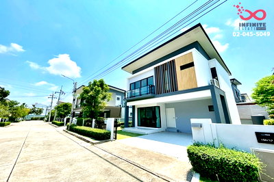 ขายบ้านเดี่ยว : ขายบ้านเดี่ยว 2 ชั้น 51 ตร.ว. อีโค่เฮาส์ ปิ่นเกล้า–ศาลายา ใกล้ ม.มหิดล ศาลายา