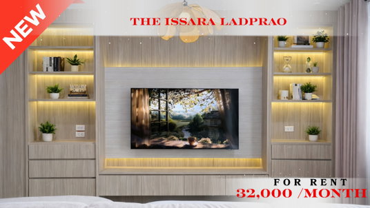 รูปภาพ 🍀🍀 Fully furnished💝 ให้เช่า📌 ดิ อิสสระ ลาดพร้าว (Line:@rent2022)✨พร้อมเข้าอยู่🔖A11140