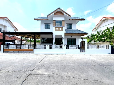 บ้านเดี่ยว ถนนสุวินทวงศ์ : มีนบุรี สุวินทวงศ์ บึงขวาง หมู่บ้านประภาวรรณ นัดชมบ้าน 085-318-6868 คุณวา