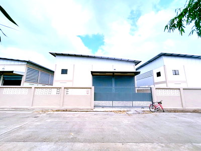 เช่าโรงงาน วิทยาลัยการจัดการเพชรเกษม : โกดัง Stand Alone DO HOME ทำเลศักยภาพ สมุทรสาคร อาคาร 375–415 ตรม. ถ.บ้านแพ้ว ดูโฮม มหาชัย 800ม. ให้เช่าบนที่ดิน 200 ตรว.