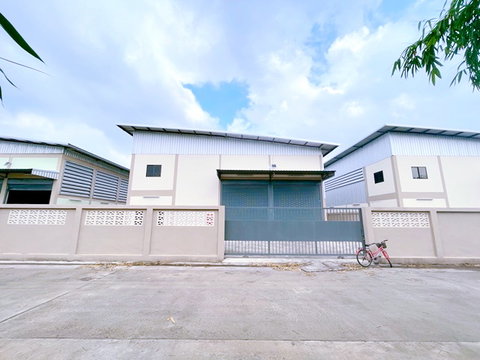 โกดัง Stand Alone DO HOME ทำเลศักยภาพ สมุทรสาคร อาคาร 375–415 ตรม. ถ.บ้านแพ้ว ดูโฮม มหาชัย 800ม. ให้เช่าบนที่ดิน 200 ตรว.