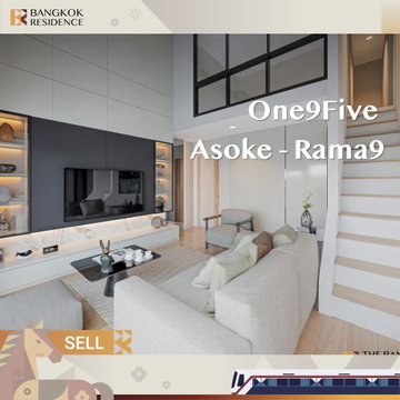 💖Duplex 3 ห้องนอน - One9Five Asoke - Rama 9 ใกล้ MRT พระราม 9
