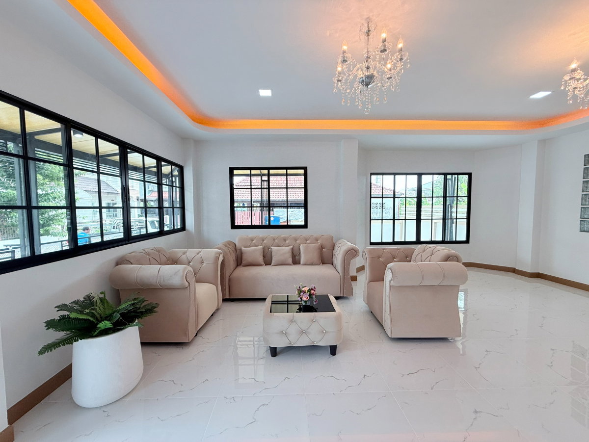 รูป บ้านเดี่ยวหลังใหญ่ แต่งใหม่ทั้งหลัง หมู่บ้าน ประภาวรรณโฮม ถนนบึงขวางซอย6 มีนบุรี ใกล้รถไฟฟ้า มีเฟอร์ฯพร้อมอยู่ - รูปที่ 15/39