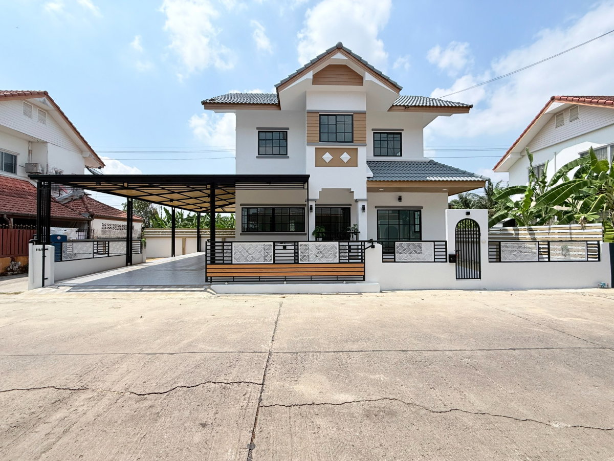 รูป บ้านเดี่ยวหลังใหญ่ แต่งใหม่ทั้งหลัง หมู่บ้าน ประภาวรรณโฮม ถนนบึงขวางซอย6 มีนบุรี ใกล้รถไฟฟ้า มีเฟอร์ฯพร้อมอยู่ - รูปที่ 2/39