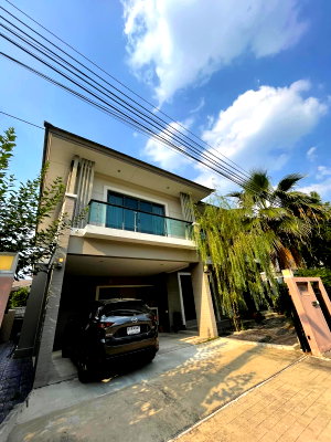 บ้านเดี่ยวให้เช่า : 🏡#BAN2304_064 🏡💥ด่วน💥ว่าง15พ.ค 69  รีบคลิก ก่อนหลุดมือ‼️ 𝗙𝗼𝗿 𝗥𝗲𝗻𝘁1️⃣5️⃣0️⃣ k.🔥โครงการ เดอะ ปาล์ม พัฒนาการ