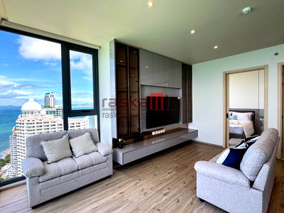 คอนโดให้เช่า : Hot Rental! คอนโดหรู Arom Wongamat 2 ห้องนอน 100K/เดือน