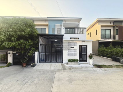 For Sale Townhouse/Townhome , Pruksa Lite Lox Rattanathibet , corner unit , newly renovated , MRT-Sam Yaek Bang Yai , Sao Thong Hin , Bang Yai , Nonthaburi , CX-151440 ✅ Live chat with us ADD LINE @connexproperty ✅