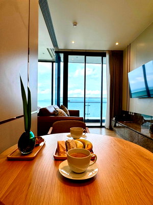 คอนโดให้เช่า : KT0364🏖️1ห้องนอน 39ตรม ชั้น10🌊วิวทะเล พร้อมเฟอร์นิเจอร์🦀AROM อารมณ์ วงศ์อมาตย์ พัทยาเหนือ