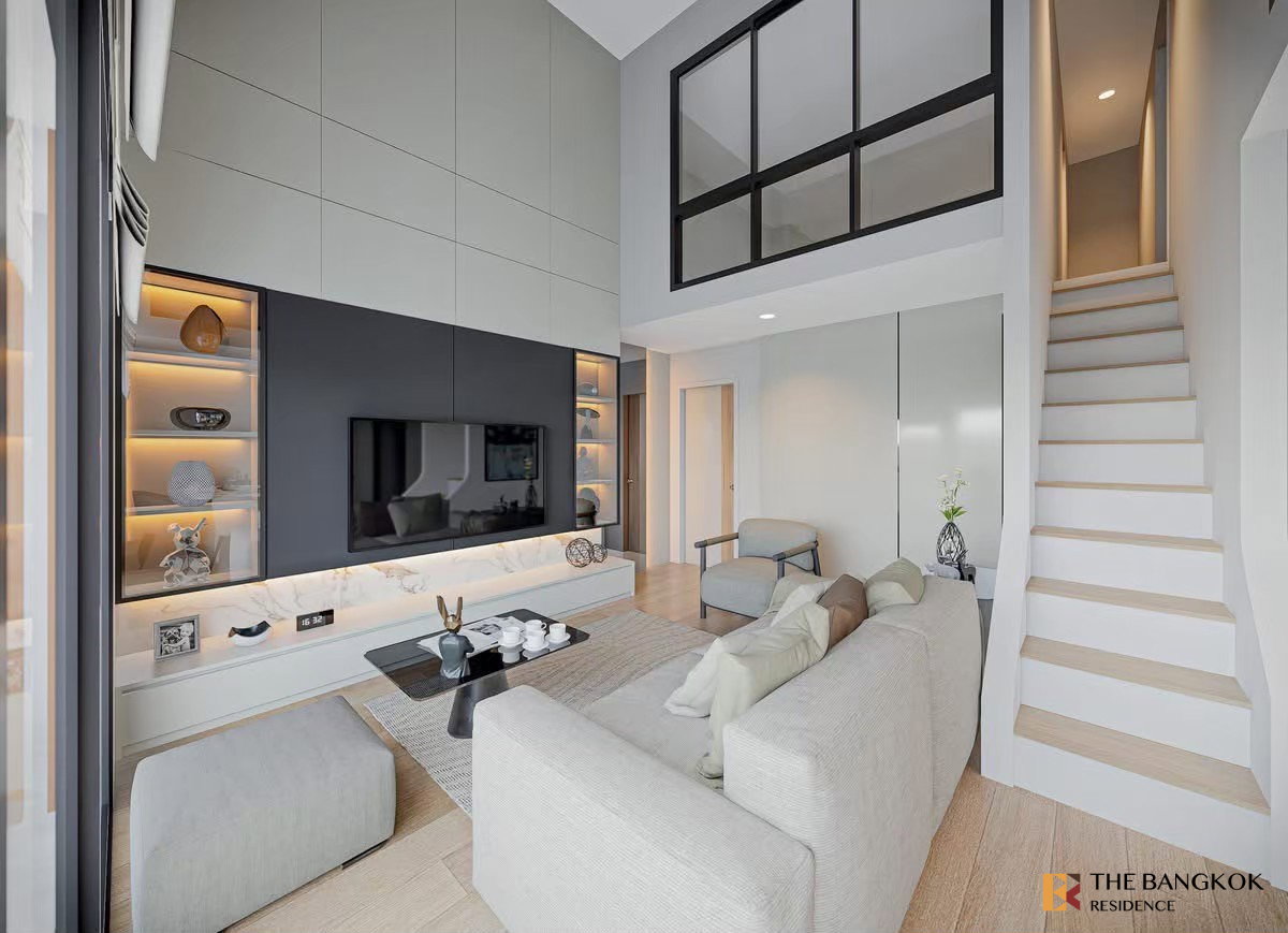 รูป 💖Duplex 3 ห้องนอน - One9Five Asoke - Rama 9 ใกล้ MRT พระราม 9 - รูปที่ 3/11