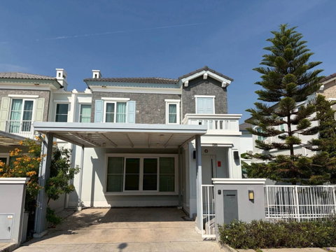 💥CP-10606💥 For Rent: 2-story detached house in Anya Bangna - Ramkhamhaeng 2 project (fully furnished + separate study room) 👉Add Line @seecondo