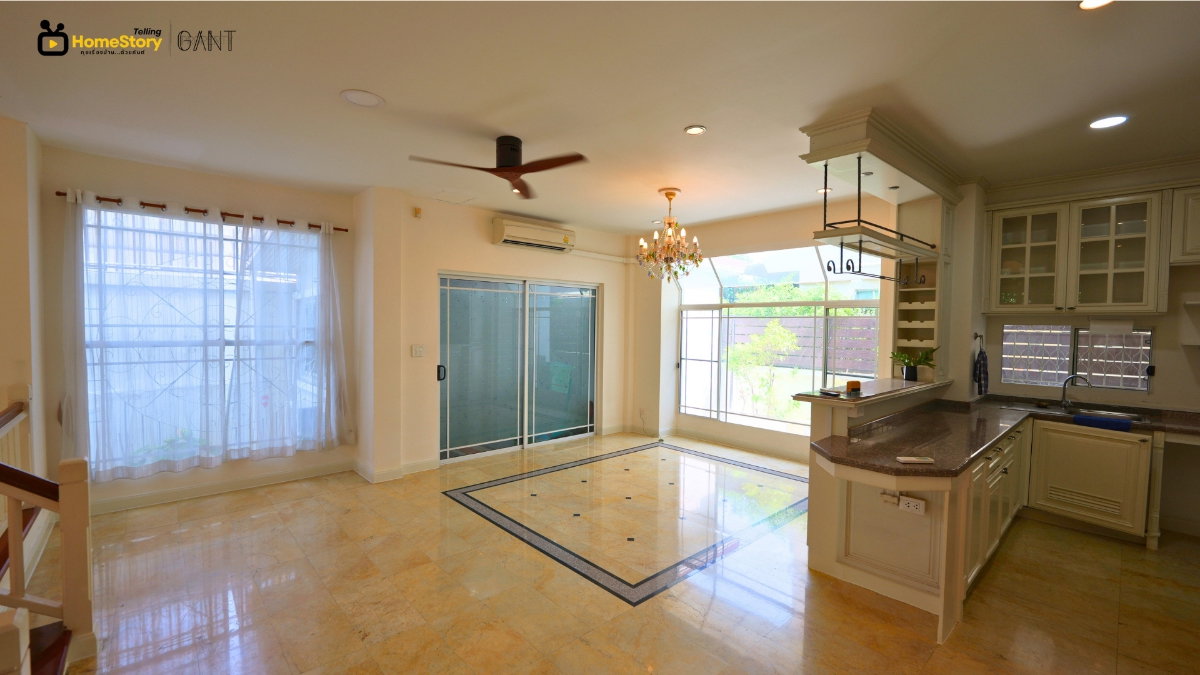 รูป ขายบ้านเดี่ยว 4 ห้องนอน หมู่บ้านนันทวัน สวนหลวง ร.9 ประเวศ กทม. (Gant-353) - รูปที่ 4/20