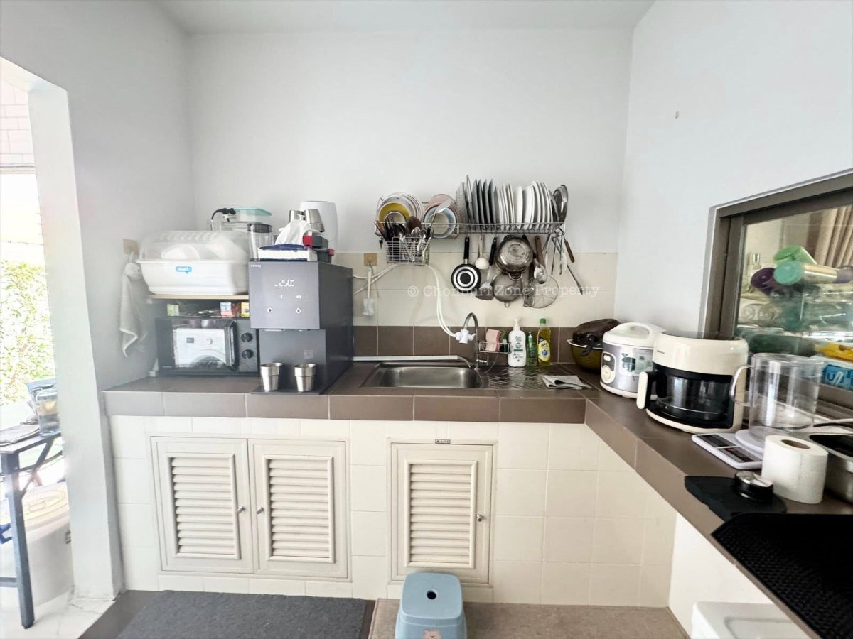รูป ขายบ้านแฝด ม.ไลฟ์อินเดอะการ์เด้นท์ สวนเสือ ศรีราชา - รูปที่ 29/35