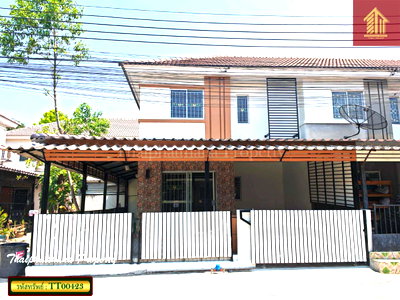 ขายทาวน์โฮม : บ้านรีโนเวทหลังมุม พฤกษา 85 ถนนหนามแดง-บางพลี ซอยอัมพร ตกแต่งสวยพร้อมเข้าอยู่