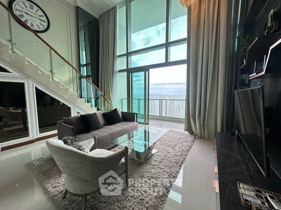 รูป คอนโด 3 ห้องนอน ชั้น 45-46 พื้นที่ 205 ตร.ม. เดอะ ริเวียร่า จอมเทียน (ID 2131875) - รูปที่ 4/16