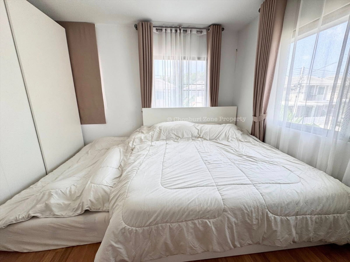 รูป ขายบ้านแฝด ม.ไลฟ์อินเดอะการ์เด้นท์ สวนเสือ ศรีราชา - รูปที่ 15/35