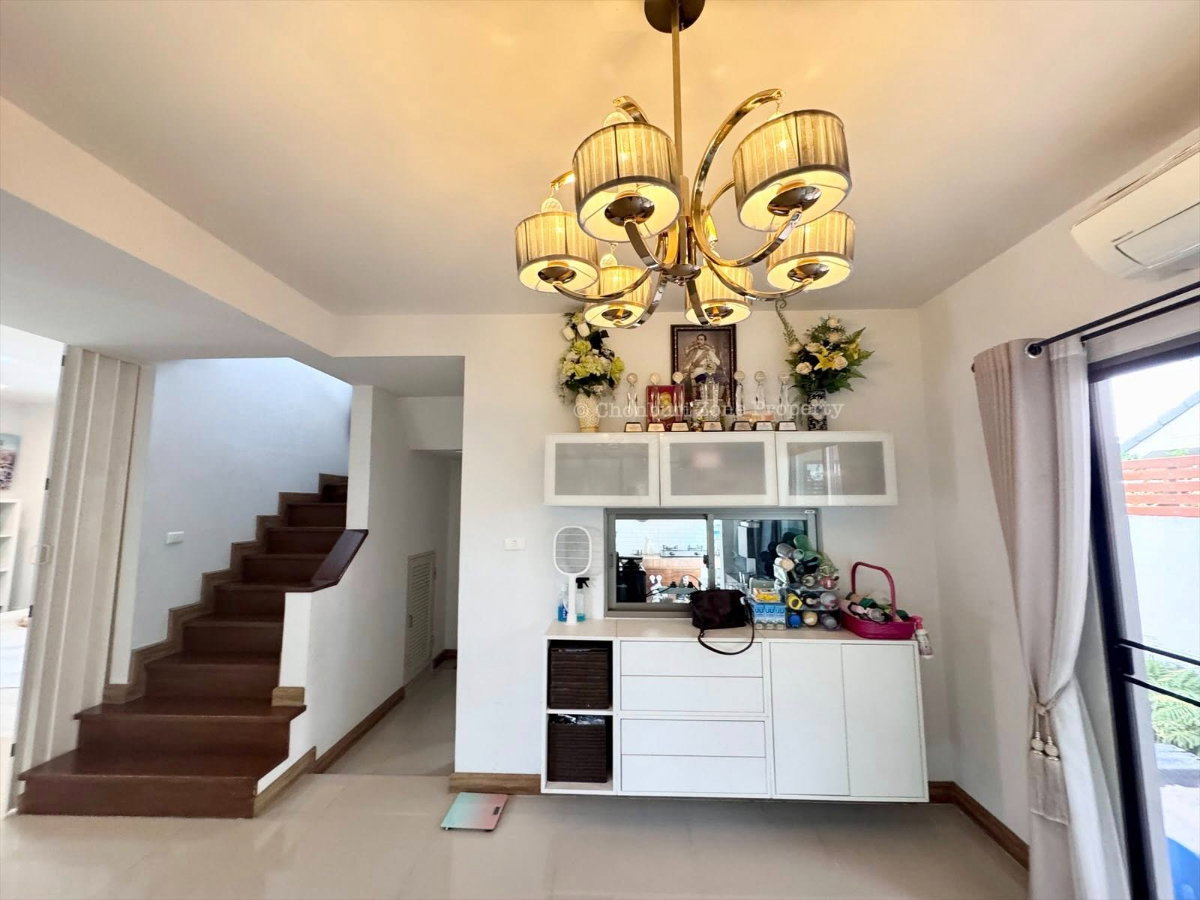 รูป ขายบ้านแฝด ม.ไลฟ์อินเดอะการ์เด้นท์ สวนเสือ ศรีราชา - รูปที่ 33/35