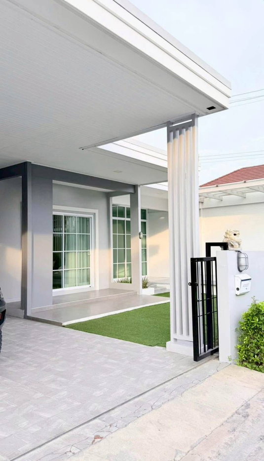 รูป ขายบ้านเดี่ยวสวย หลังริม ม.มณีรินทร์พาร์ค บางพระ ศรีราชา - รูปที่ 8/20