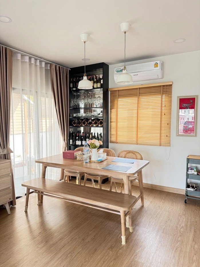 รูป ให้เช่าบ้านแฝด ม.มณีรินทร์มิดทาวน์ บางพระ ศรีราชา - รูปที่ 2/20