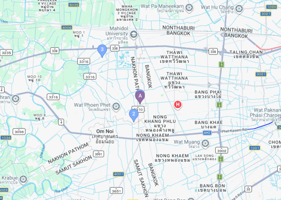 รูป ทาวน์เฮ้าส์ 30.7 ตร.วา อำเภอสามพราน จังหวัดนครปฐม 2.1M - รูปที่ 2/3