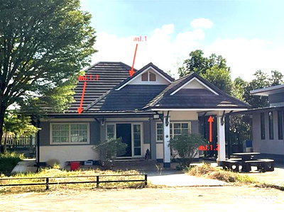 บ้านเดี่ยว นครนายก : บ้านเดี่ยว 558 ตร.วา บ้านนา นครนายก 4.9M