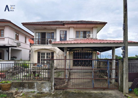 ขายบ้านเดี่ยว Lake Garden Home ลาดกระบัง 2 ชั้น ทำเลดี ใกล้สนามบินสุวรรณภูมิ (Rt-01)