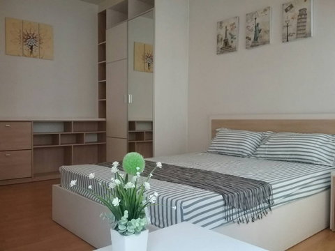 ขายห้องมุมเป็นส่วนตัว เฟอร์ครบ ราคาถูกที่สุดในโครงการ My Condo Udomsuk 103 (มายคอนโด อุดมสุข 103) เดินทางสะดวกใกล้ BTS อุดมสุข