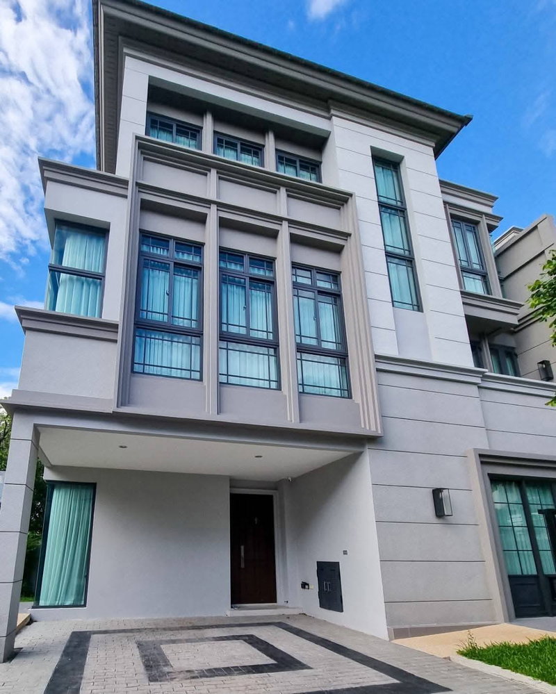ขายบ้านเดี่ยว : 📍ขายบ้าน The Sonne ศรีนครินทร์–บางนา | บ้านหรู 3 ชั้น แปลงมุม ติด Clubhouse ใกล้ Mega Bangna