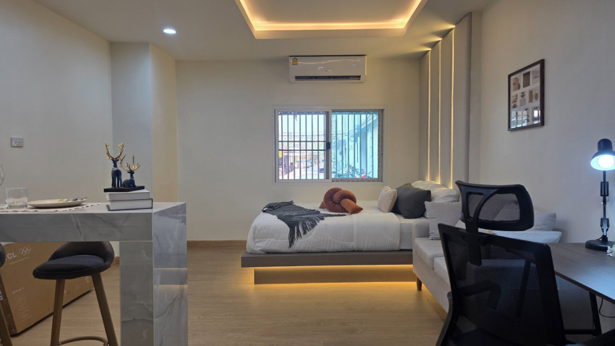 รูป ขาย ศรีอนันต์คอนโด ห้องรีโนเวทใหม่,ใกล้เซ็นทรัลเฟสเชียงใหม่ 800ม. - รูปที่ 2/8