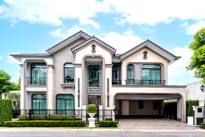 บ้านเดี่ยว เขตหลักสี่ : [ส่วนตัวขั้นสุด] ขายบ้านเดี่ยวแปลงมุม The Grand วิภาวดี 60อดีตบ้านตัวอย่าง ไม่เคยเข้าอยู่