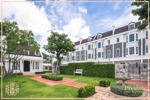 ขายทาวน์โฮมแปลงมุม The Preston Townhome (เดอะ เพรสตัน พระราม 9 – ศรีนครินทร์) ทำเลศักยภาพ เหมาะทั้งอยู่อาศัยและโฮมออฟฟิศ ใกล้ MRT สีส้มและเหลือง
