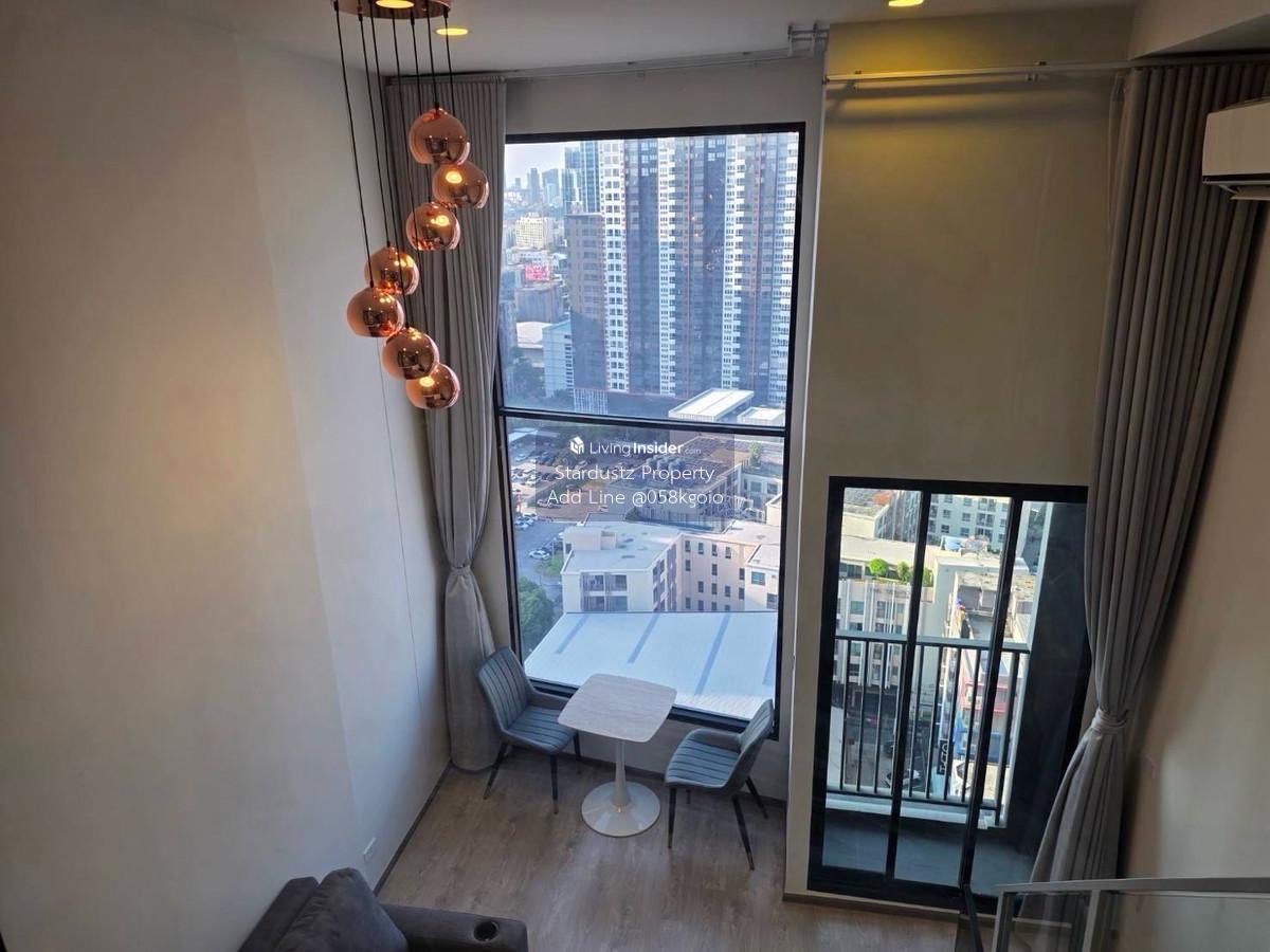 รูป SOHO Bangkok Ratchada 1 ห้องนอน Duplex 38 ตร.ม. ชั้น 19 ใกล้ MRT ห้วยขวาง 200 เมตร Free wifi 🔥 - รูปที่ 9/26