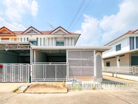 ขาย บ้าน พฤกษา D รังสิต คลอง 3 ทาวน์โฮม 2 ชั้น ขนาด 23 ตรว 120 ตรม 2 นอน 2 น้ำ หลังมุม รีโนเวทใหม่  ใกล้ รังสิต-นครนายก คลองหลวง พหลโยธิน : SL26S-008