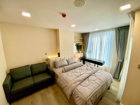 Fully furnished condo for sale, ready to move in. Cheapest unit in the project at **Kave Town Colony**, Building C., near Bangkok University.